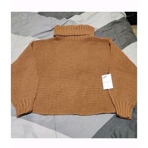 Promesa Warm Brown Turtleneck Sweater